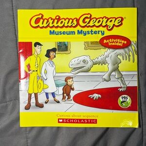 Curious George Museum Mystery CGTV 8x8 2017 Trade Paperback by H. A. Rey‎